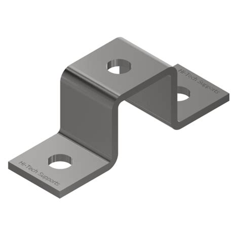 20 inch metal brackets|2 inch square u bracket.